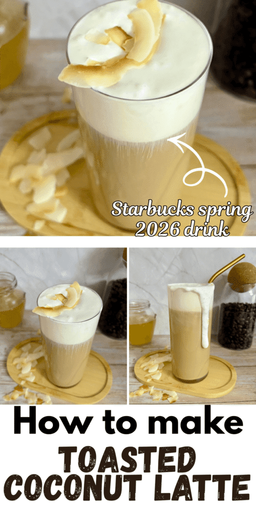 toasted coconut latte recipe starbucks copycat 