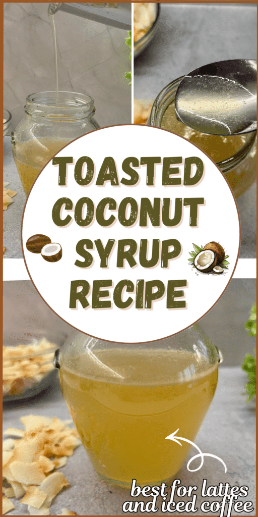 Toasted coconut syrup recipe 