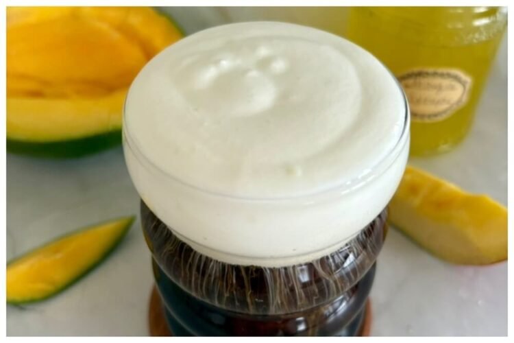 Mango cream cold foam recipe