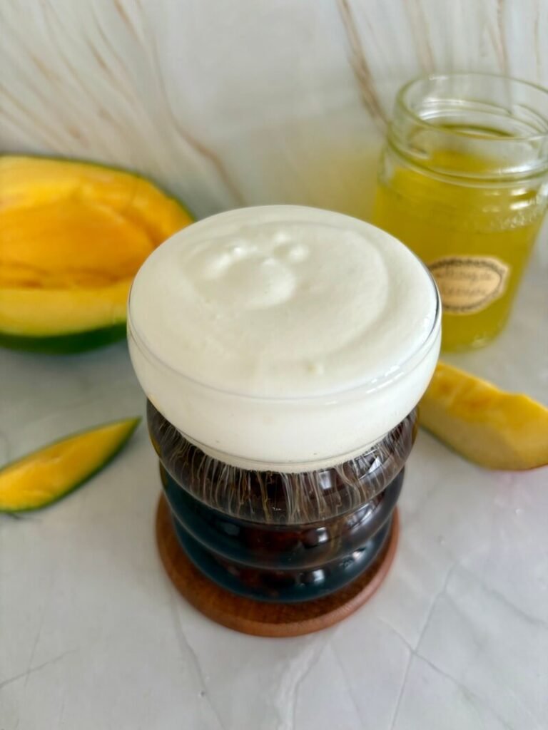 Mango cream cold foam Starbucks copycat