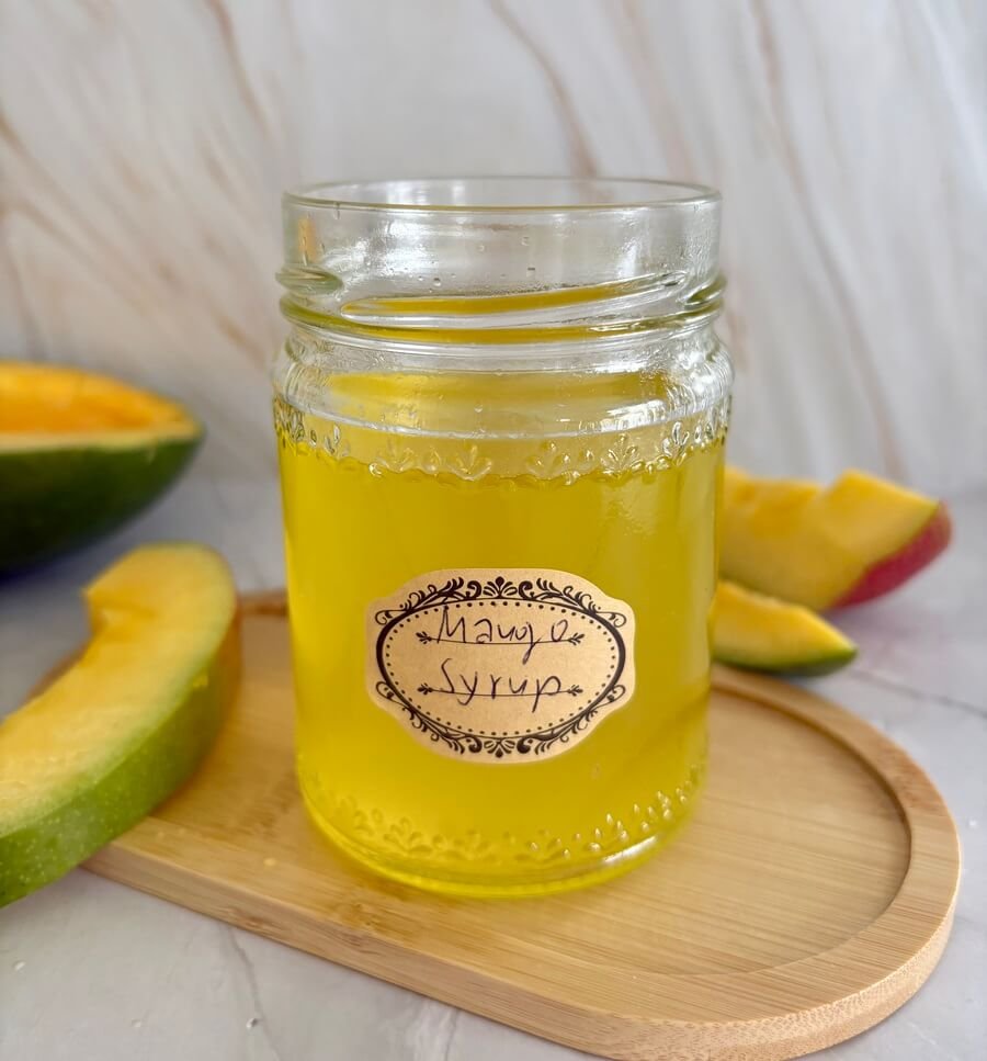 mango syrup recipe Starbucks copycat