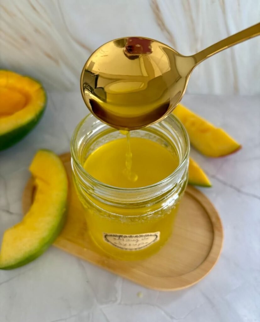 mango syrup recipe Starbucks copycat