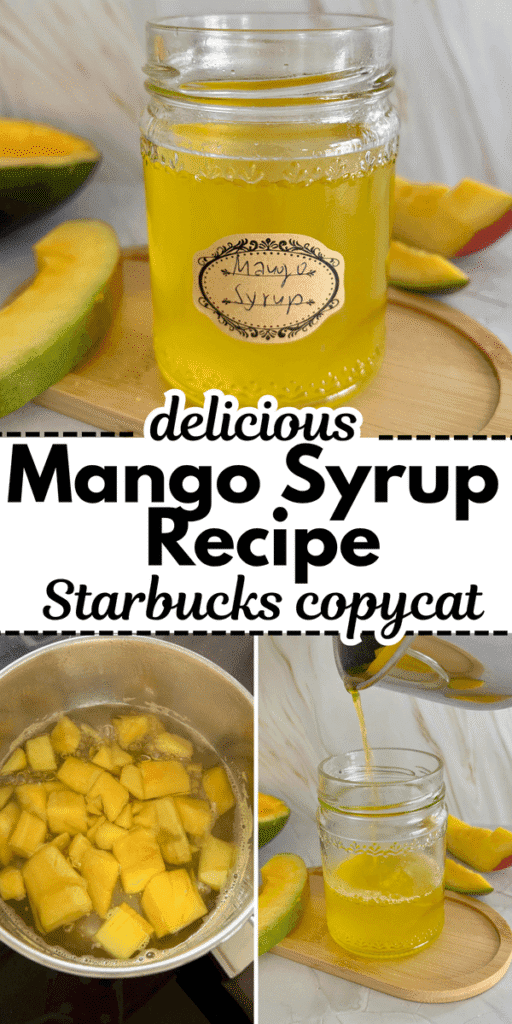 Mango syrup recipe Starbucks copycat