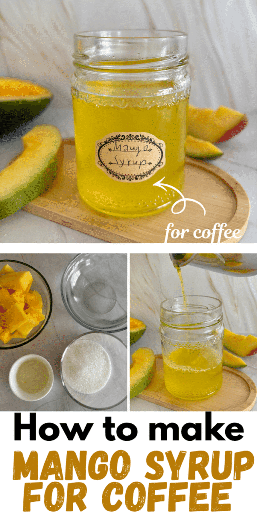 mango syrup recipe Starbucks copycat