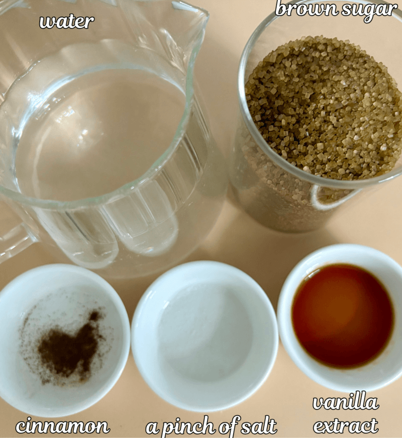 brown sugar syrup recipe