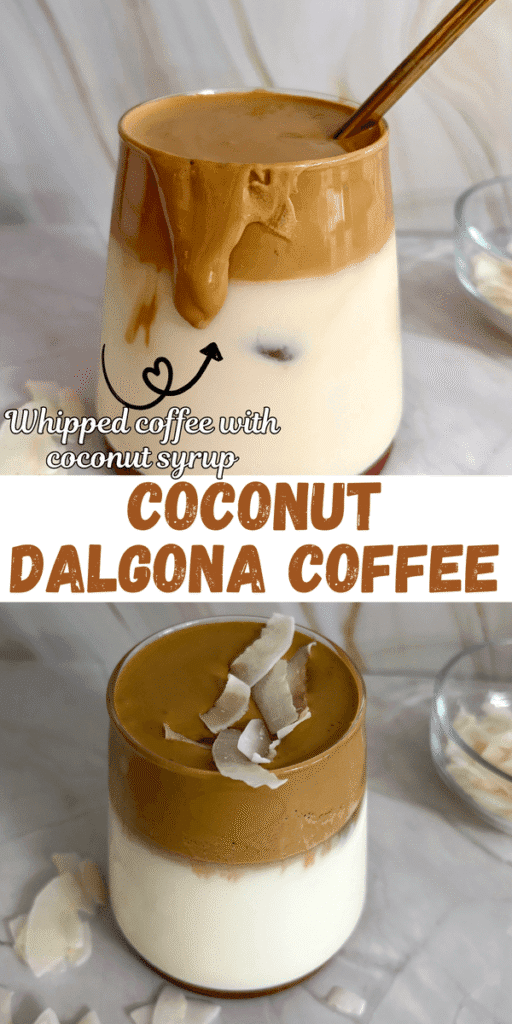coconut dalgona coffee 