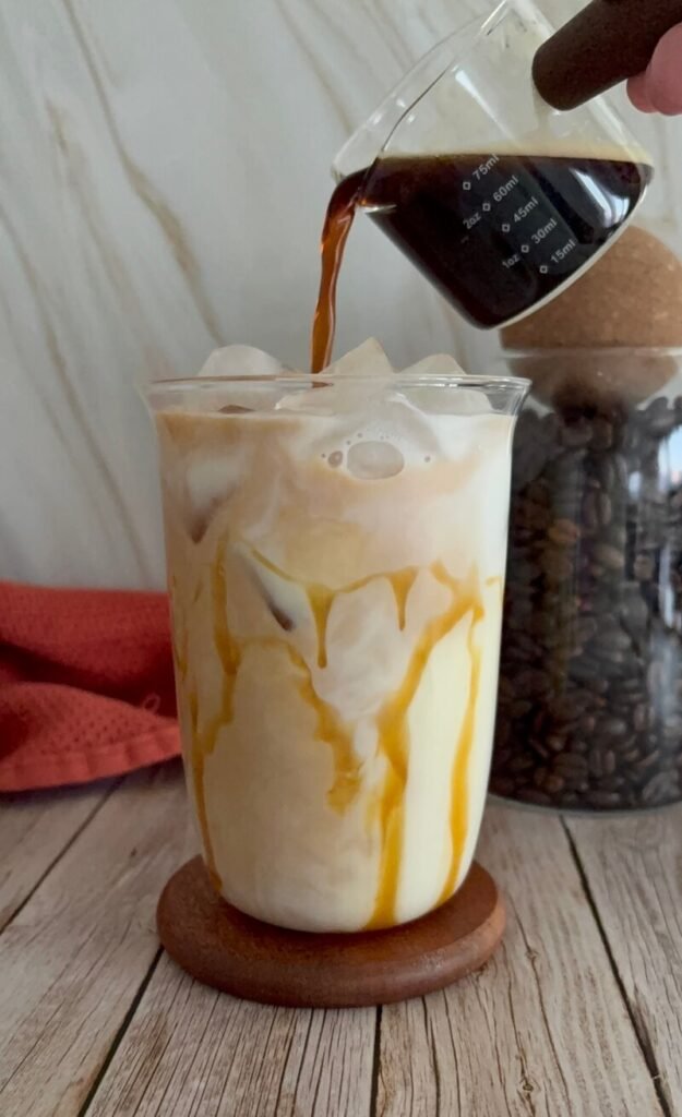 iced caramel latte recipe