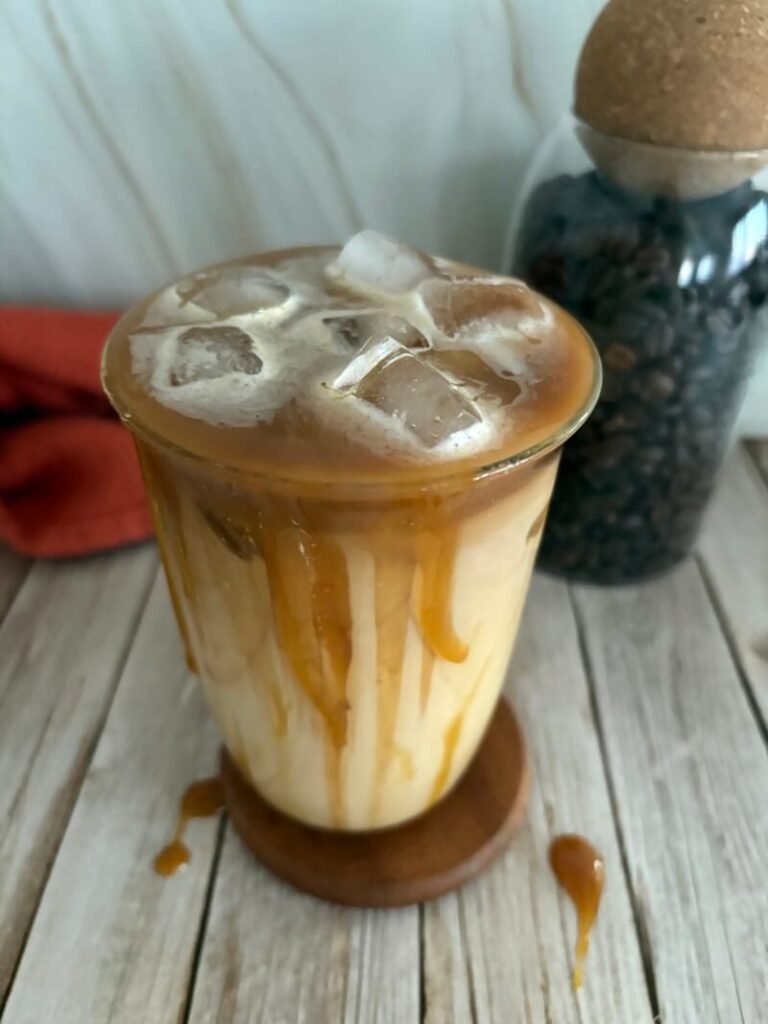 iced caramel latte recipe