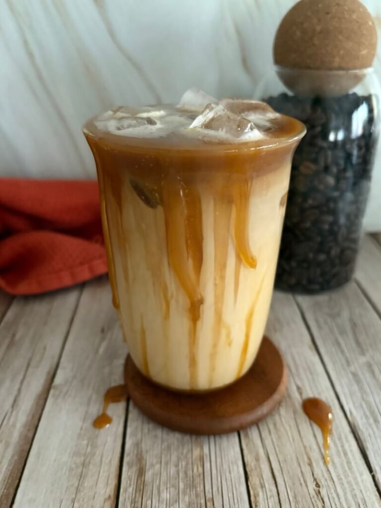 iced caramel latte recipe 