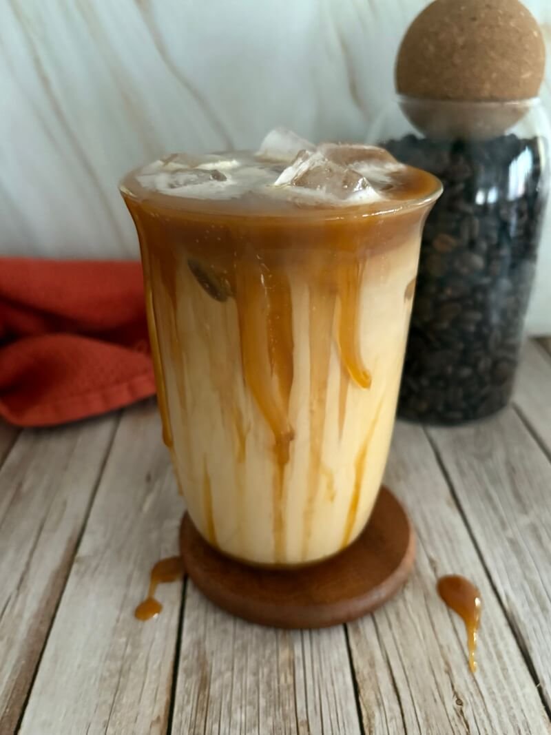 iced caramel latte recipe