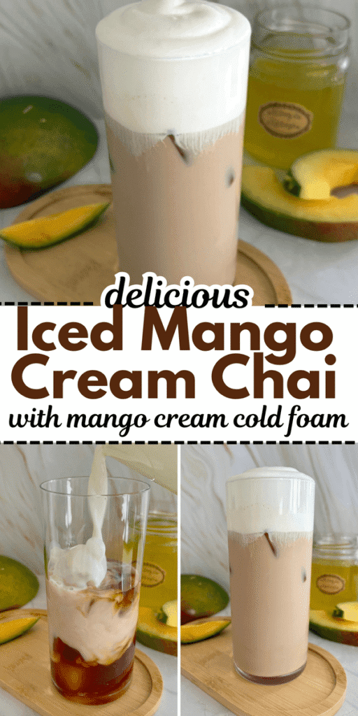 iced mango cream chai starbucks copycat