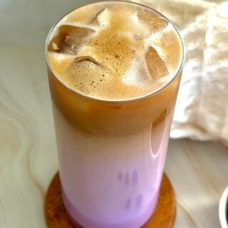 iced ube latte recipe