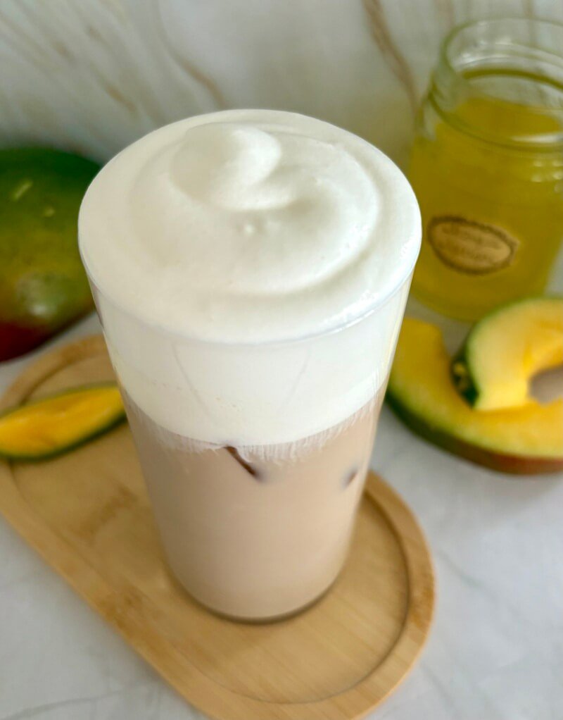 iced mango cream chai Starbucks copycat