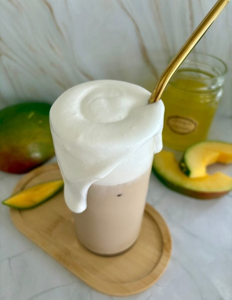 iced mango cream chai Starbucks copycat