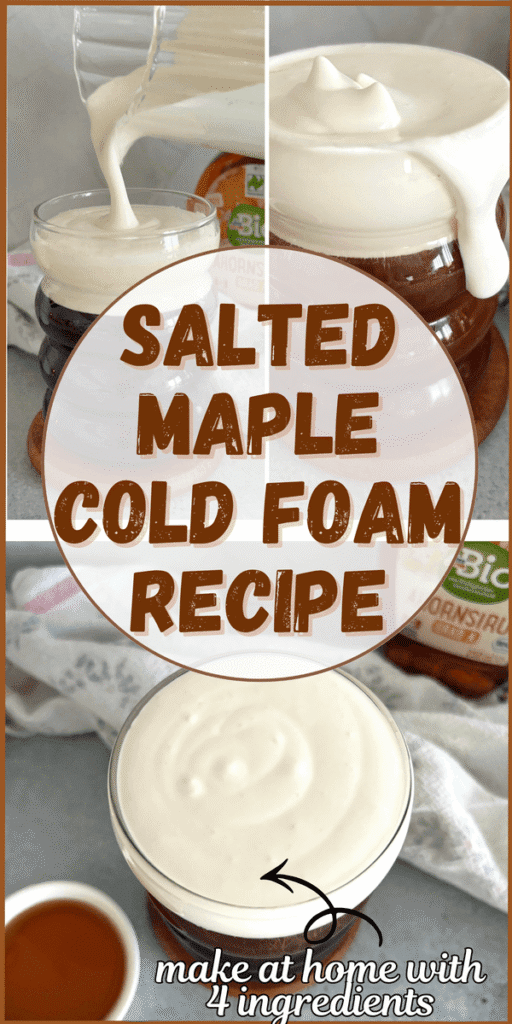 salted maple cold foam 