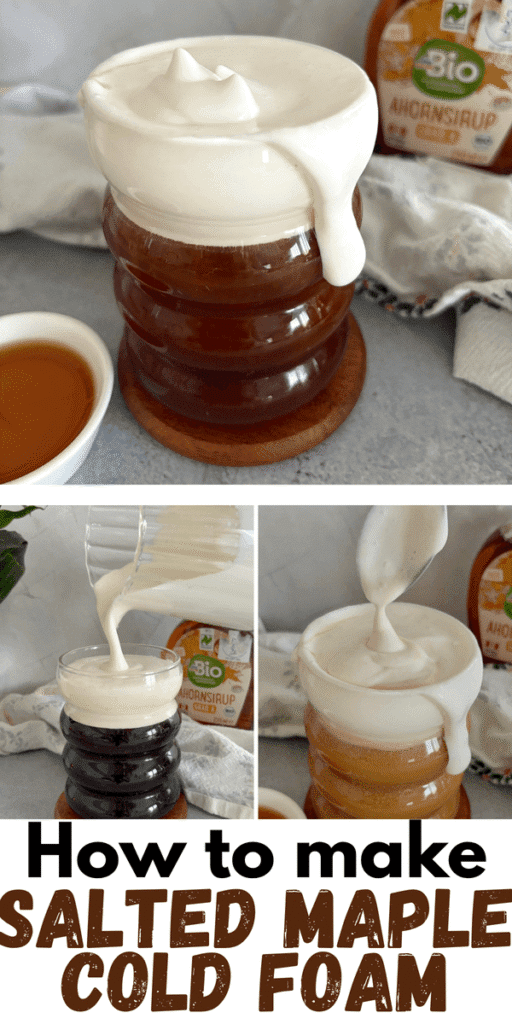 salted maple cold foam 