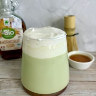 salted maple matcha latte recipe