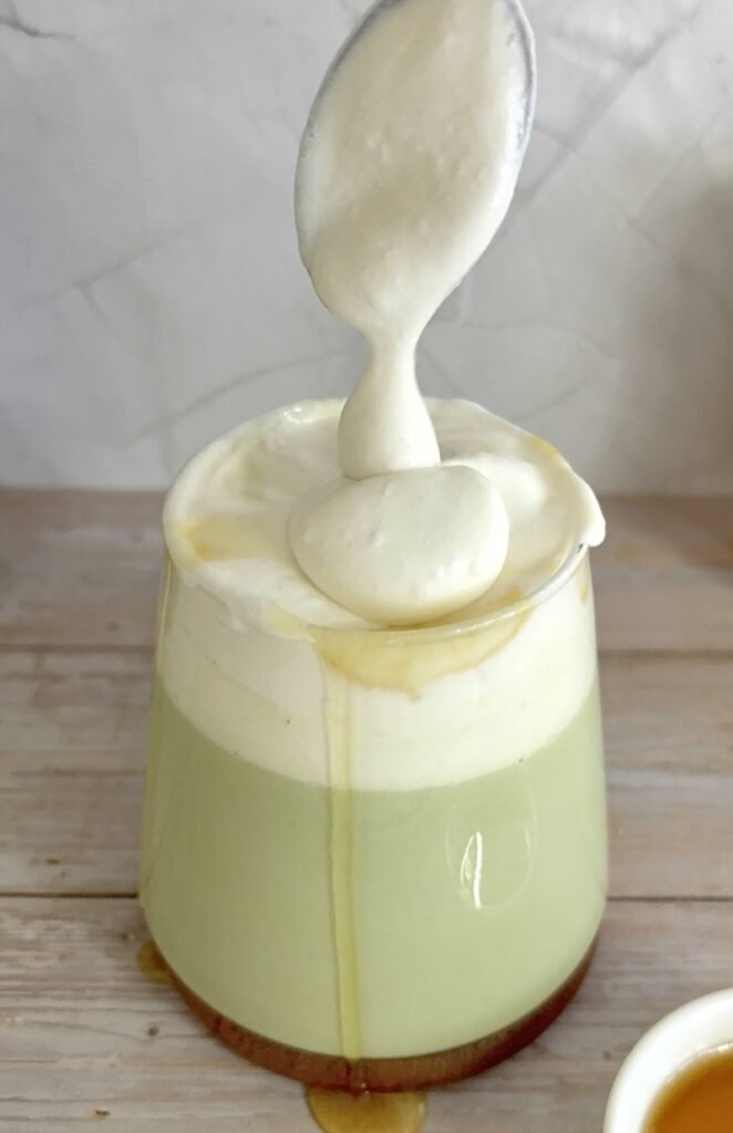 salted maple matcha latte recipe