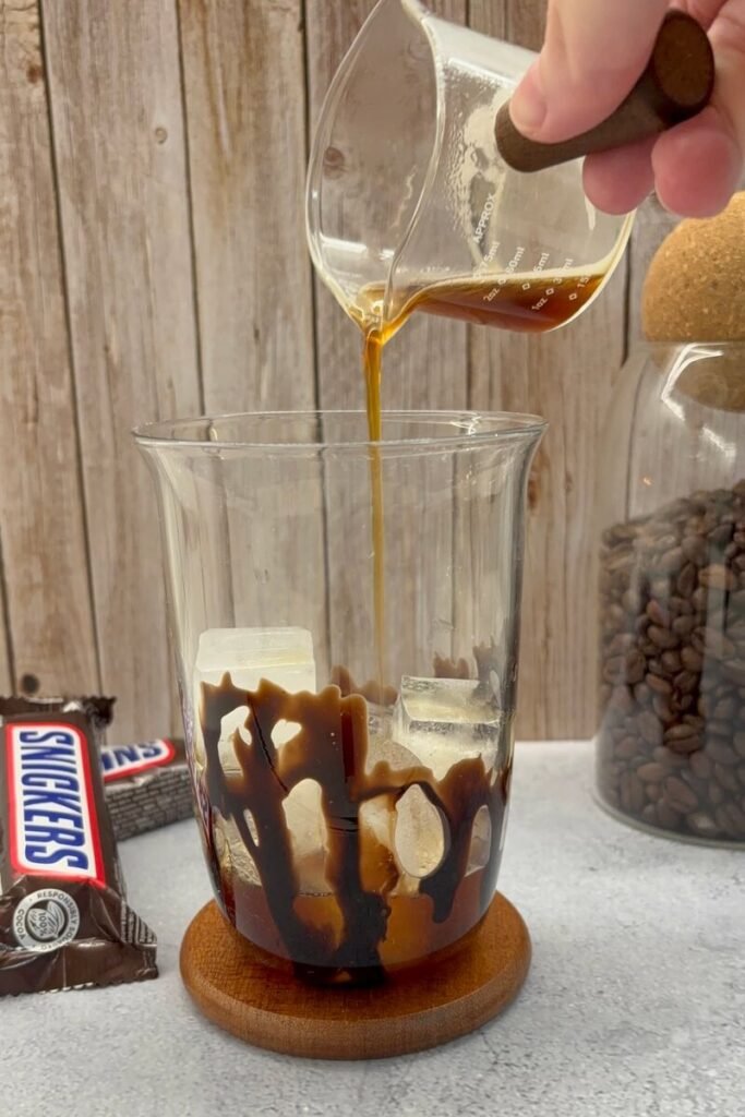 snickers latte recipe 