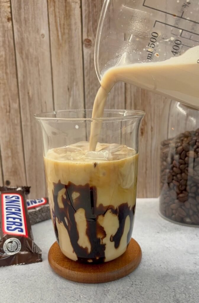 snickers latte recipe 