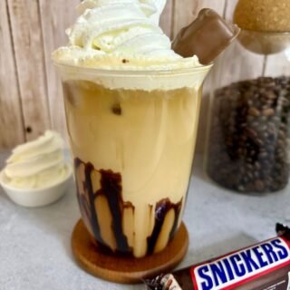snickers latte recipe