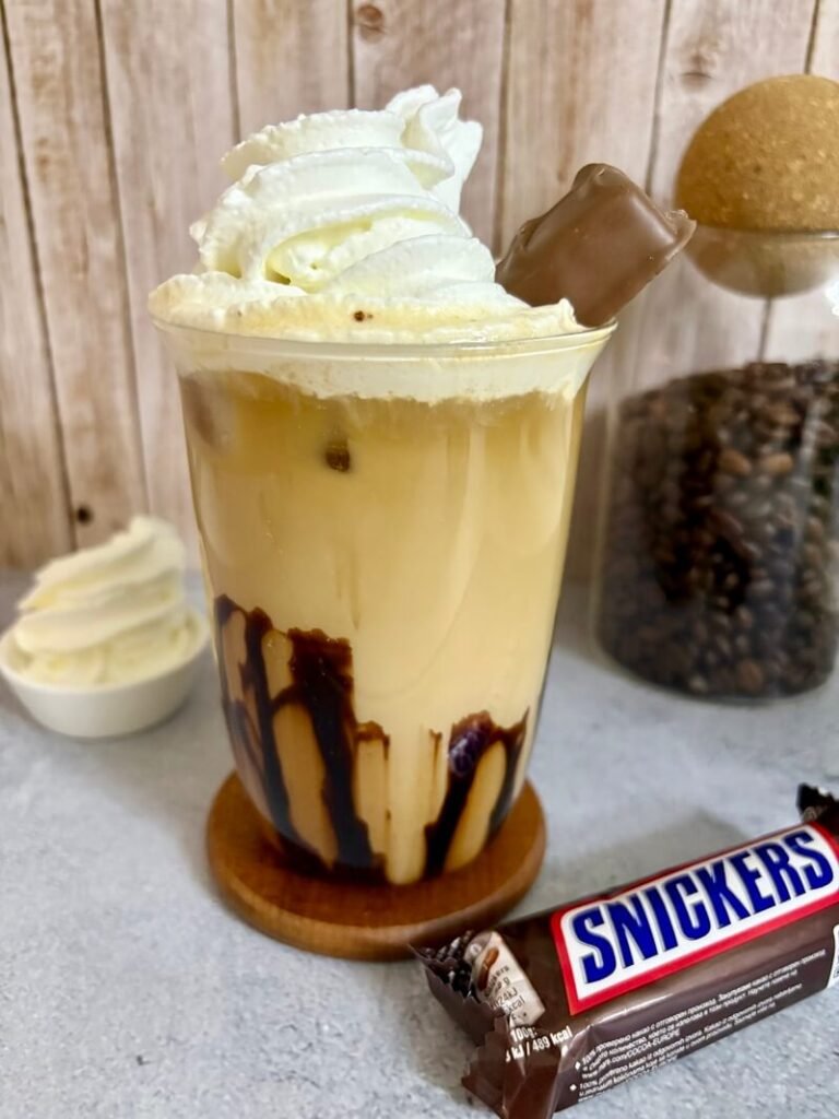 snickers latte recipe 