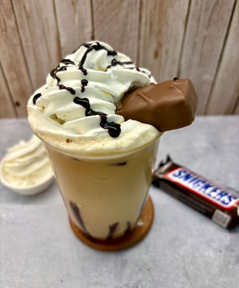 snickers latte recipe 