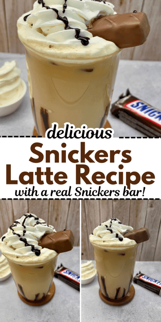 snickers latte recipe 