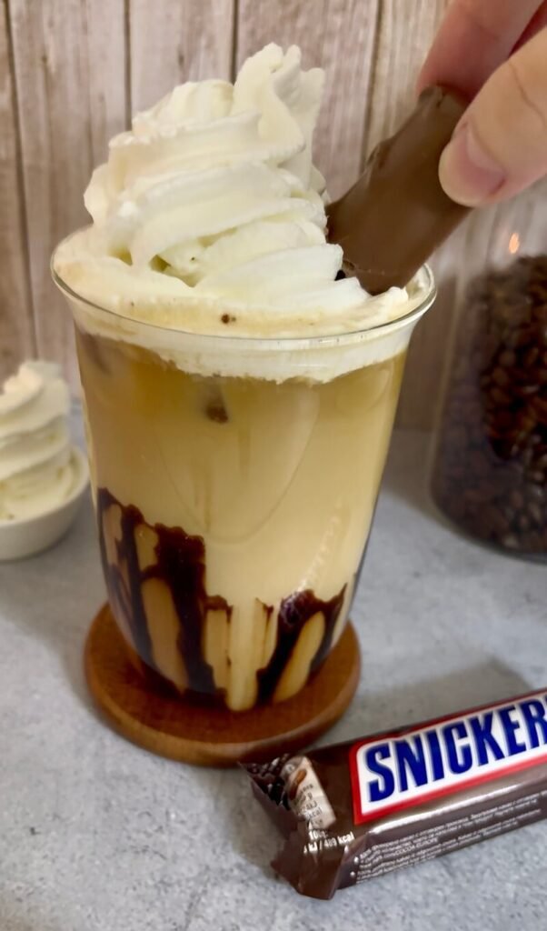 snickers latte recipe 