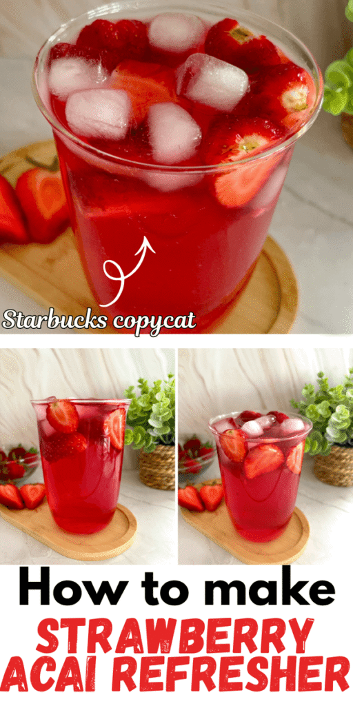 strawberry acai refresher recipe 