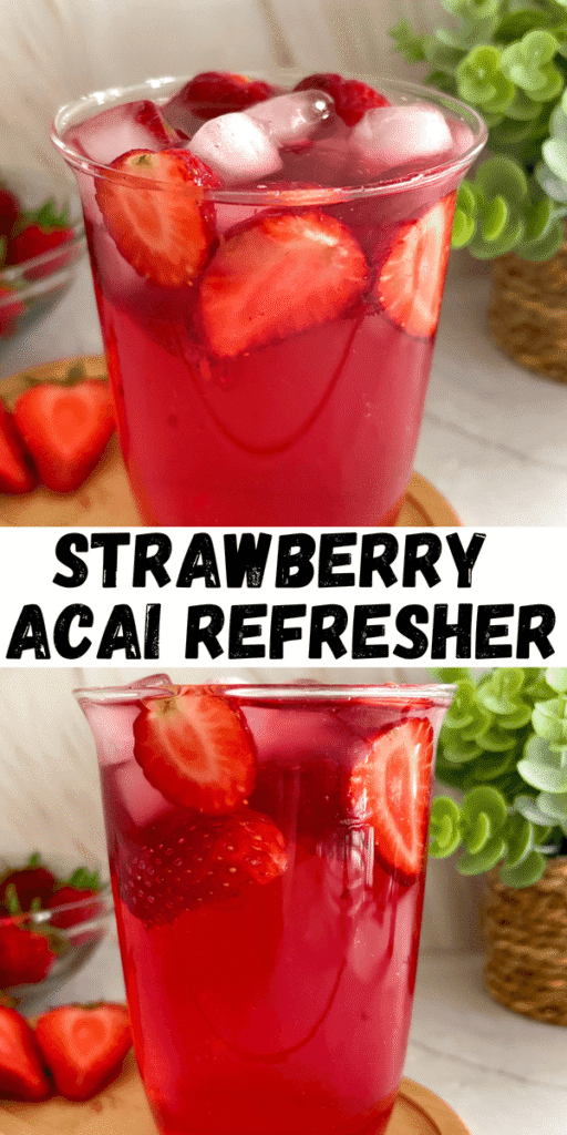 strawberry acai refresher recipe 
