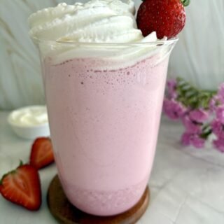 strawberry creme frappuccino recipe