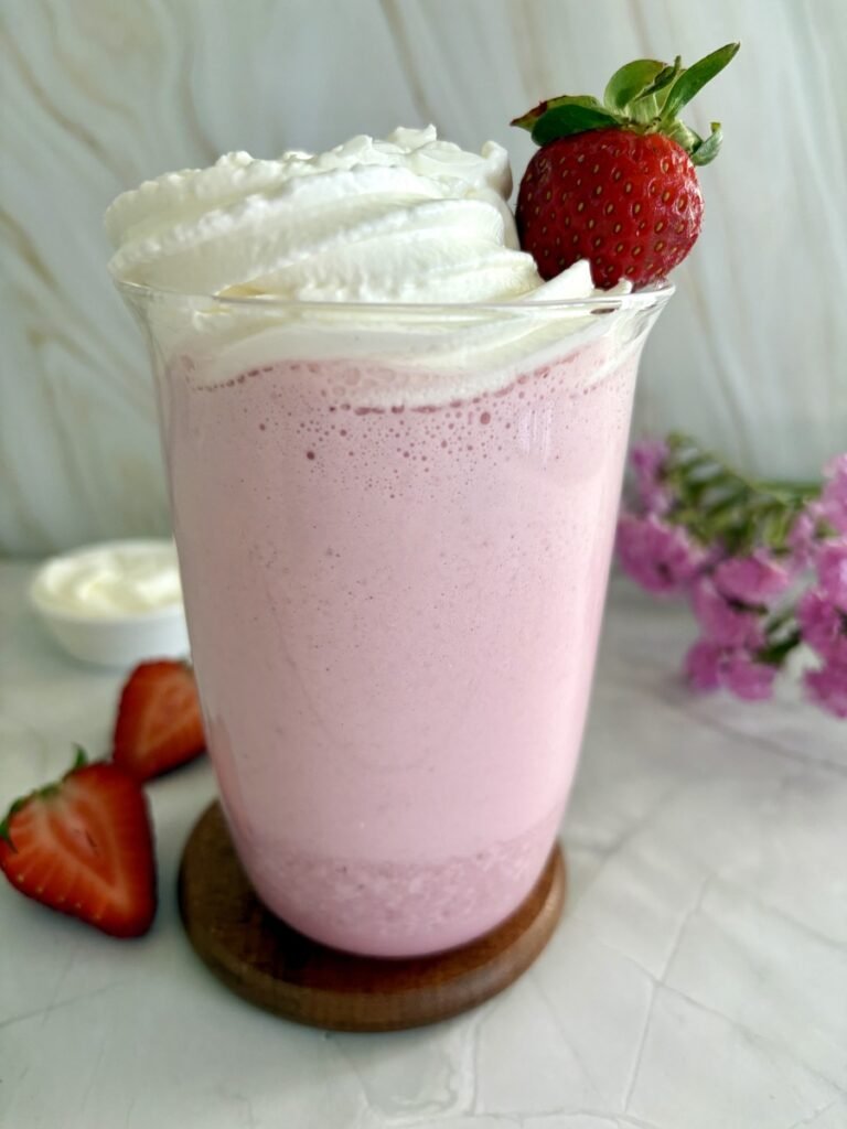 strawberry creme frappuccino recipe