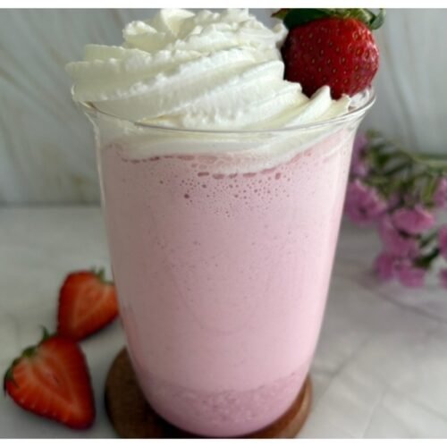 strawberry frappuccino recipe