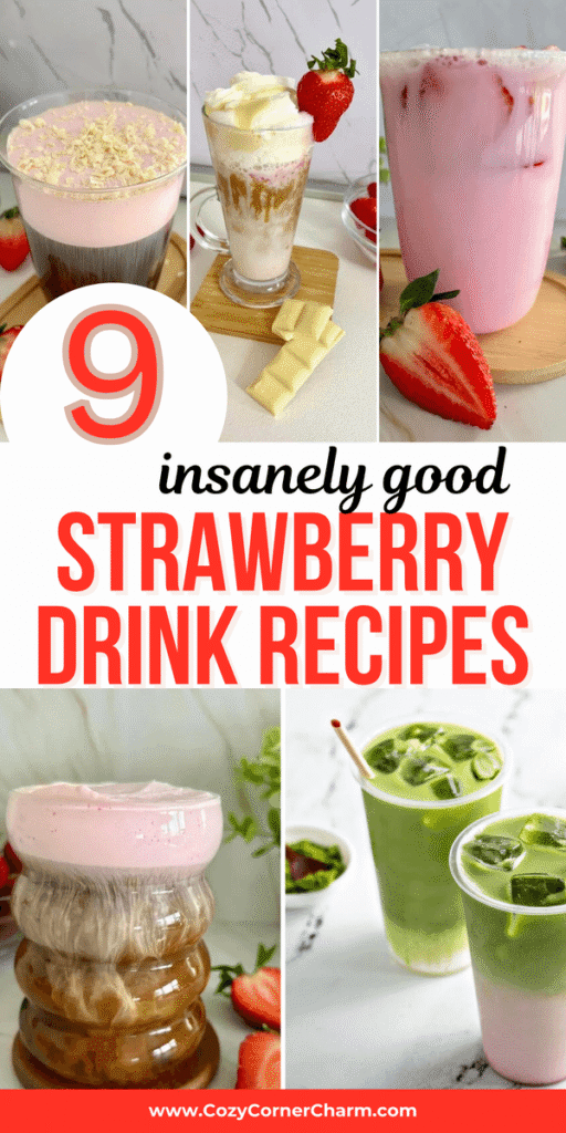 Strawberry drink recipes 