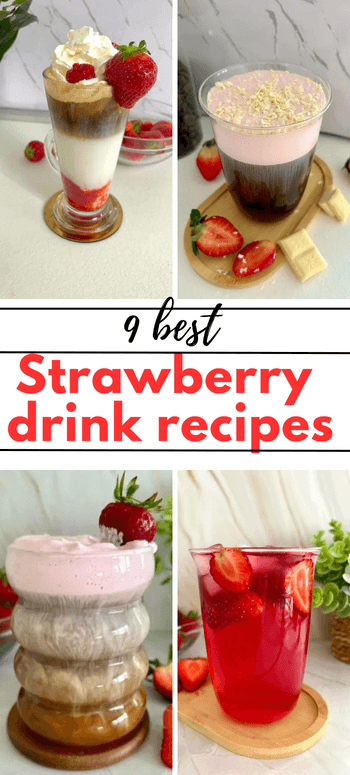 Strawberry drink recipes 