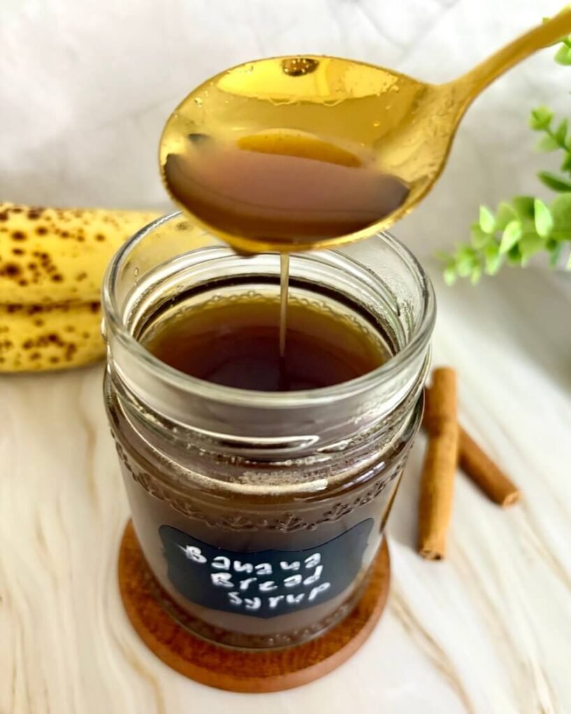 banana bread syrup recipe