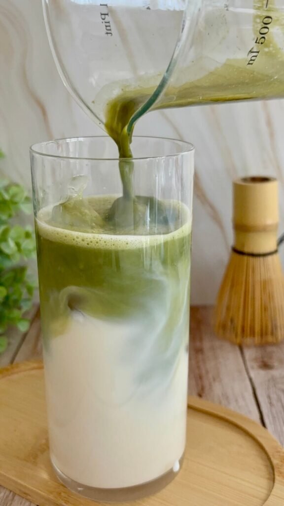 dirty matcha latte recipe