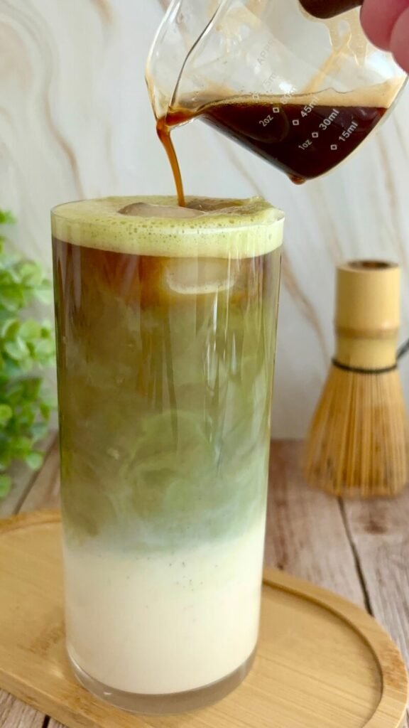 dirty matcha latte recipe