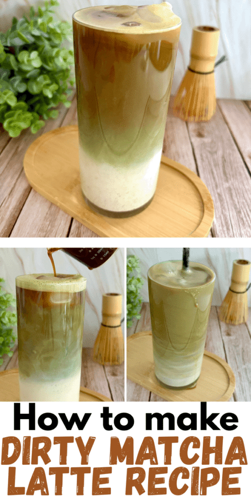 dirty matcha latte recipe