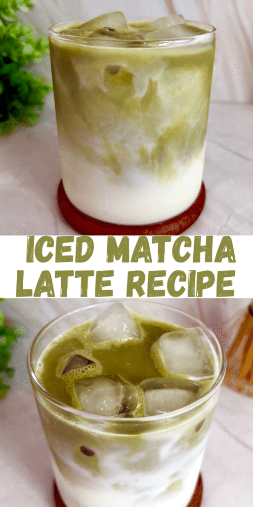 iced matcha latte recipe