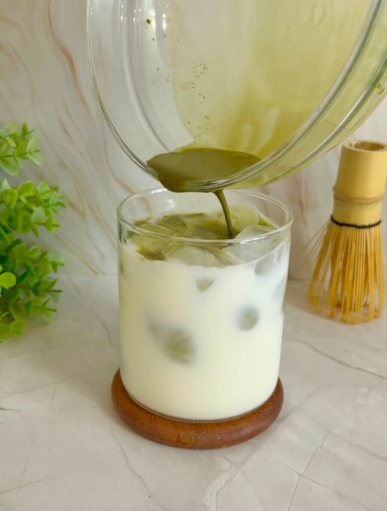 iced matcha latte recipe