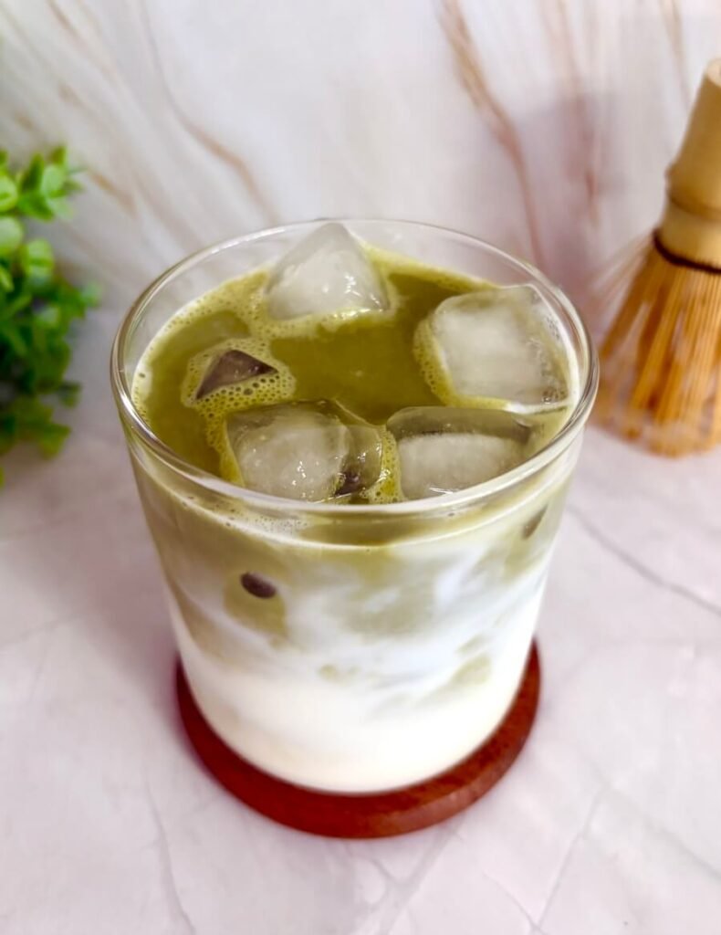 iced matcha latte recipe