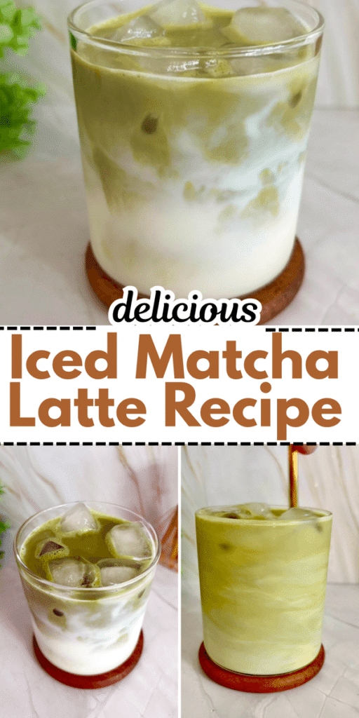 iced matcha latte recipe