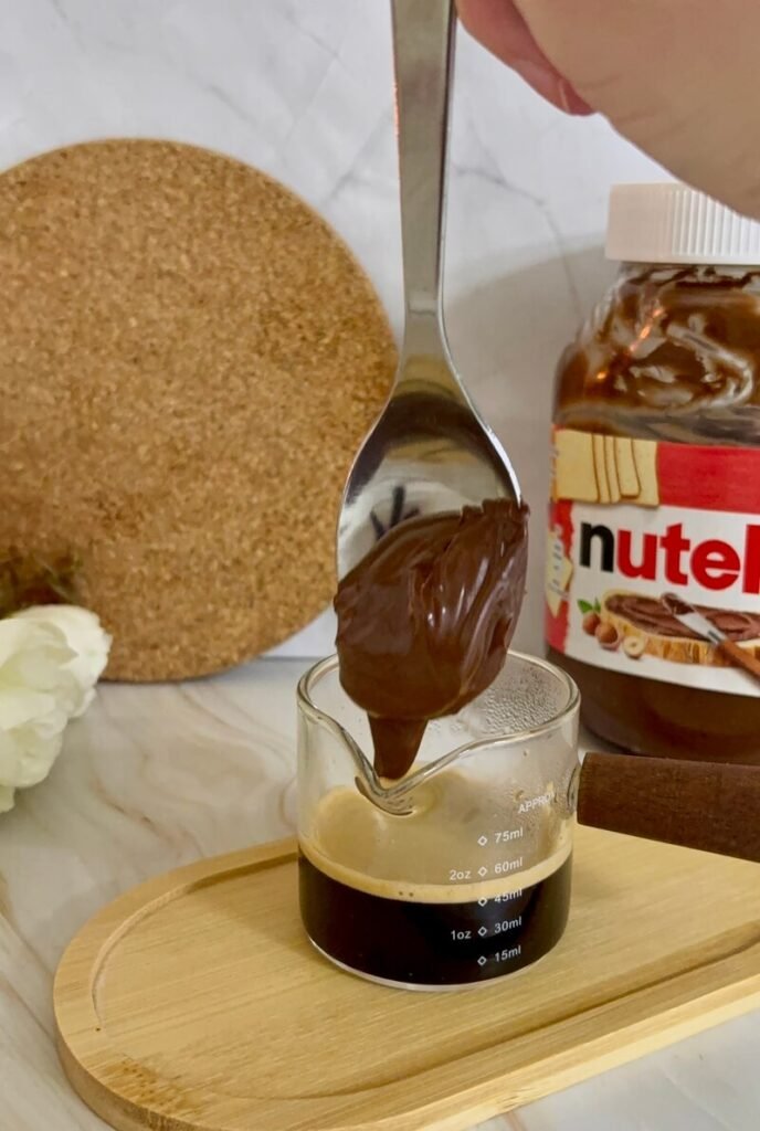 iced nutella latte recipe 