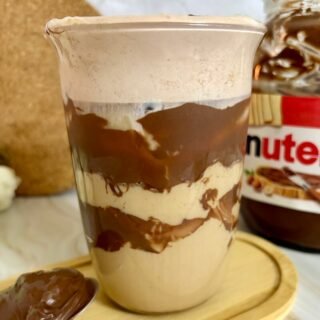 iced nutella latte recipe