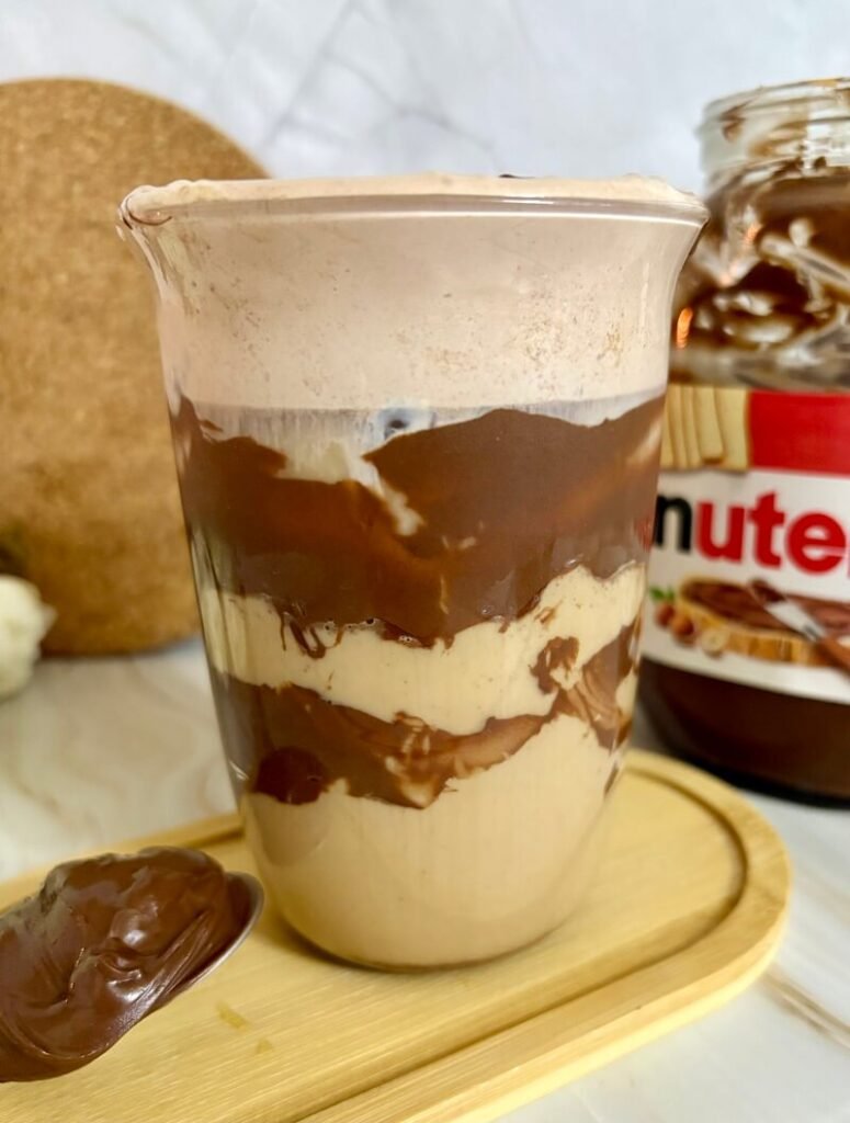 iced nutella latte recipe 