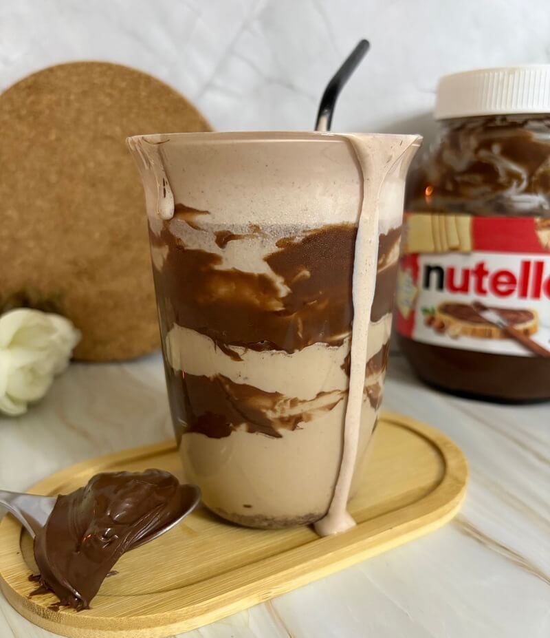 iced nutella latte recipe 