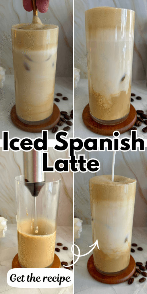 iced spanish latte recipe