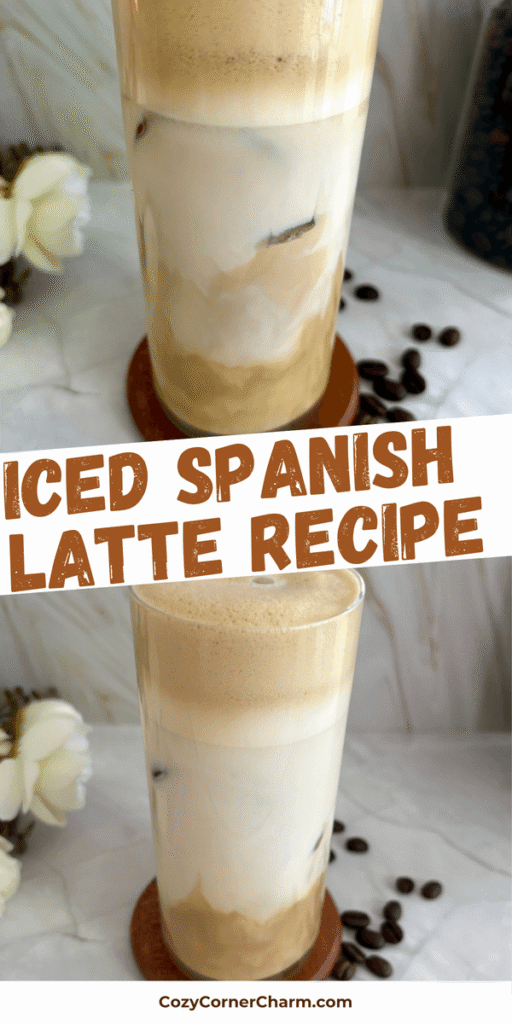 iced spanish latte 